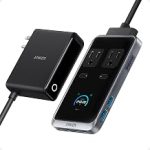 Anker Prime Charging Station 240W 8-in-1 Power Strip 2 AC 4 USB C 2USB A 5ft Detachable Extension Cord with Multiple (New)