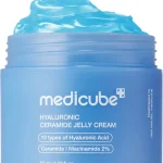 medicube Jelly Cream with Hyaluronic Acid for Long-lasting Hydration Daily Moisturizer with Hyaluronic Acid Ceramides (New)