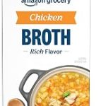 Amazon Grocery Chicken Broth 32 Oz (New)