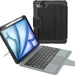 Nillkin iPad Air 11&quot Rugged Case with Detachable Keyboard Trackpad &amp Stand Military-Grade Protection Landscape &amp Portr (New)