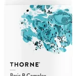 Thorne Basic B Complex 8 Active B Vitamins &amp Choline 60 Capsules Supports Cellular Energy Production Brain Health &amp R (New)