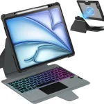 Nillkin Magnetic Keyboard Case for iPad Air 11 M2/M3 &amp Pro 11 1st-4th Military Grade Protection Detachable Keyboar (New)