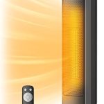 PELONIS 23‘’ Oscillating Ceramic Tower Space Heater with Timer Remote Superior heat and upgraded PTC ceramic comprehe (New)