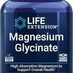 Life Extension Magnesium Glycinate Highly Absorbable 90 Capsules Supports Heart Health Bone Health &amp Nerve &amp Muscle S (New)
