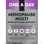 One A Day Women's Menopause Multivitamin Menopause Support 50 Count Soy Isoflavones for hot flash support 3 Conveni (New)