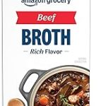 Amazon Grocery Beef Broth 32 Oz (New)