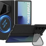 Nillkin for Samsung Galaxy Z Fold 8 Ultra Magnetic Case Built-in Camera Kickstand &amp Hinge Protection Compatible with Mag (New)