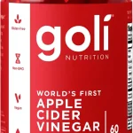 Goli Apple Cider Vinegar Gummies - Worlds First ACV Gummy with Vitamin B12 Beetroot &amp Pomegranate - Vegan Non-GMO Glute (New)