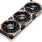 darkFlash INF34 120MM PC Case Fan Daisy-ChainForward Black Up to 2000RPM Cooling 4-Pin PWM ARGB CPU Cooling Comput (New)