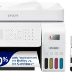 Epson EcoTank ET-4800 Wireless Color All-in-One Supertank Printer Cartridge-free print scan copy fax up to 10 ppm A (New)