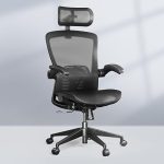 FLEXISPOT OC3-Pro Air Ergonomic Office Chair for Big and Tall Black High Back Office Chair with Flip-up Arm/8-Level Lumba (New)