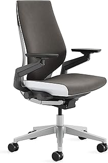 71TDHouvP9L._AC_UL320_ Steelcase Gesture Office Chair Carpet Floors Graphite Gray Ergonomic Work Chair with Wheels for Carpet Comfortable (New) - Image 1