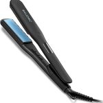 Bio Ionic OnePass Styling Flat Iron Moisturizing Heat Hair Straightener with Silicone Speed Strips Digital Temperature (New)