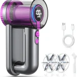 Fabric Shaver Rechargeable Sweater Lint Shaver Lint Pilling Remover 3 Speeds Lint Shaver with 1800mAh Battery 2 Extra (New)