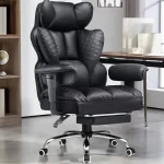 GTPLAYER Big and Tall Gaming Chair 400lbs Heavy Duty Office Chair with Footrest High Back Pocket Spring Lumbar Support E (New)
