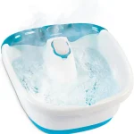 Homedics Bubble Mate Foot Spa Toe Touch Controlled Foot Bath with Invigorating Bubbles and Splash Proof Raised Massage (New)