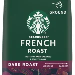 Starbucks Ground Coffee Dark Roast Hot or Iced Coffee French Roast 28 oz 100% Arabica ground coffee Dark Roast Frenc (New)