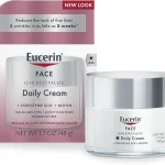 Eucerin Q10 Anti-Wrinkle Face Cream Unscented Face Cream for Sensitive Skin 17 Oz Jar (New)