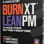 Jacked Factory Burn-XT Lean-PM Kit   24-Hour Body Composition &amp Metabolism Support Stack   Day &amp Night Formula   60 Coun (New)