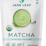 Jade Leaf Ceremonial Grade Matcha Powder 454g / 16oz Bulk Pouch Barista Edition - Best for Matcha Lattes Warm or Iced! (New)