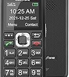 Easyfone T200 4G Unlocked Feature Cell Phone Easy-to-Use Clear Sound Basic Dumb Mobile Phone with FM Radio Flashlight B (New)