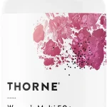 THORNE Women's Multi 50 Comprehensive Daily Multi-Vitamin 180 Capsules Formulated for Perimenopausal &amp Postmenopausal (New)