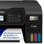 Epson EcoTank ET-2800 Wireless Color All-in-One Supertank Printer - Black Cartridge-free print scan copy up to 10 pp (New)