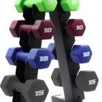 CAP Neoprene Dumbbell Pairs &amp Sets Color Series Non-Slip Grip Hex Design (New)