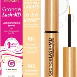 Grande Cosmetics GrandeLASH-MD Lash Enhancing Serum - Peptide &amp Vitamin Infused Formula for Longer Thicker Fuller Lookin (New)