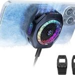 Black Shark Magnetic Phone Cooler 5 Pro 18 Addressable RGB LEDs Detachable Grip APP-Controlled Thermostatic Cooling Fa (New)