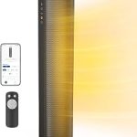 PELONIS 30-Inch Smart Tower Ceramic Space Heater with Remote for Bedroom 5 heat settings ECO mode 24H timer overheat (New)