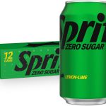 Sprite Lemon Lime Zero Sugar 12 Fl Oz Cans 12 Pack Naturally flavored soft drink zero calories (New)
