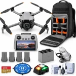 DJI Mini 5 Pro Drone 4K Bundle with RC 2 Remote 4-Batteries &amp Accessories DJI Drone RC 2 4 Batteries 64GB SD Card B (New)