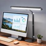 NEEWRE Basics 18" LED Video Light Bar with Base for Desk 18W Bi Color Eye Friendly Dimmable Overhead Architect Lighting f (New)