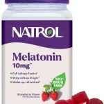 Natrol Melatonin 10 mg Gummies Sleep Support for Adults 190 Gummies Supplement to Fall Asleep Faster &amp Stay Asleep Lon (New)