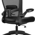 FelixKing Office Chair Ergonomic Desk Chair Breathable Mesh Chairs with Adjustable High Back Lumbar Support Flip-up Armre (New)