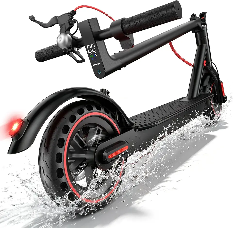 71YVwmM8-WL._AC_UL960_FMwebp_QL65_ Phantomgogo Electric Scooter for Adults Folding Commuter E Scooter 395W Electric Scooter with 15 MPH Speed 15-Mile Ran (New) - Image 1