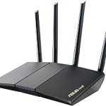 ASUS RT-AX1800S Dual Band WiFi 6 Extendable Router Subscription-Free Network Security Parental Control Built-in VPN Ai (New)