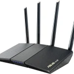 ASUS RT-AX1800S Dual Band WiFi 6 Extendable Router Subscription-Free Network Security Parental Control Built-in VPN Ai (New)