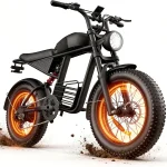 Electric Bike for Adults 1500/5000W Peak Motor 48V 20/35 Ah Battery 40-80 Miles Long Range 20&quotx40 Fat Tires &amp Dual S (New)