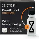 ZBiotics Pre-Alcohol Probiotic ” Drink Responsibly for an Easier Tomorrow (New)