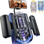 EINSEO Male 7.8 Inch Adjustable Stroke Length Toys for Men 9 Thrusting Speeds Pocket Toys (New)