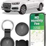 GPS Tracker for Vehicles Real-Time Undetectable GPS Tracker for Car No Monthly Fee SIM Card for Hidden Magnetic GPS L (New)