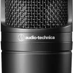 Audio-Technica AT2020 Cardioid Condenser Studio XLR Microphone Ideal for Project/Home Studio Applications Black (New)