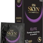 SKYN Elite 10 Count Ultra-Thin Lubricated Latex-Free Condoms​ (New)