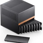 â€‹JONSBO N6 NAS Case Micro ATX Pc Case9HDD/SSD Drive Bay hot-swapSupport 3 Power Supply Installation PositionsATX/SFX (New)
