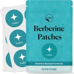 Ledisa Berberine Patches with L-GlutamineGarcinia Cambogia &amp Resveratrol For Women &amp Men 30 Days Supply (New)