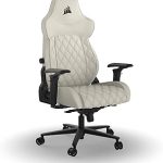 Corsair TC500 Luxe Gaming Chair Premium Breathable Fabric Wide Seat Five-Way Adjustable Armrests Adjustable Built- (New)