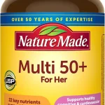 Nature Made Multivitamin for Women 50 No Iron 90 Tablets Multivitamins for Women 50 Plus for Daily Nutritional Suppor (New)
