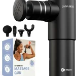 Lifepro Dyna Mini Percussion Travel Massage Gun with 4 Speeds USB-C &amp Case 09 lbs 56&quot Compact Frame 900 2800 RPM (New)